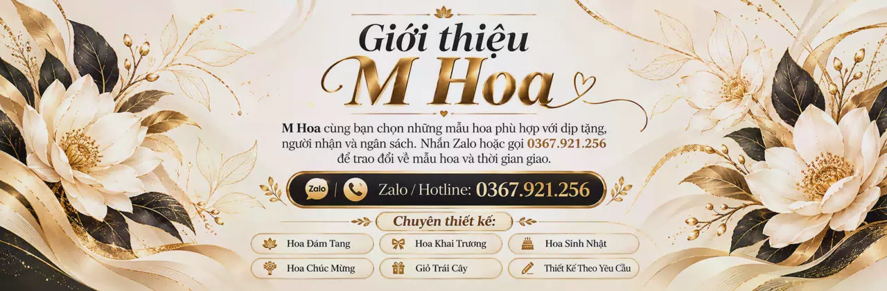 Ảnh bìa Shop hoa tươi Xã Krông Bông Đắk Lắk - Để lời nhắn thêm dịu dàng